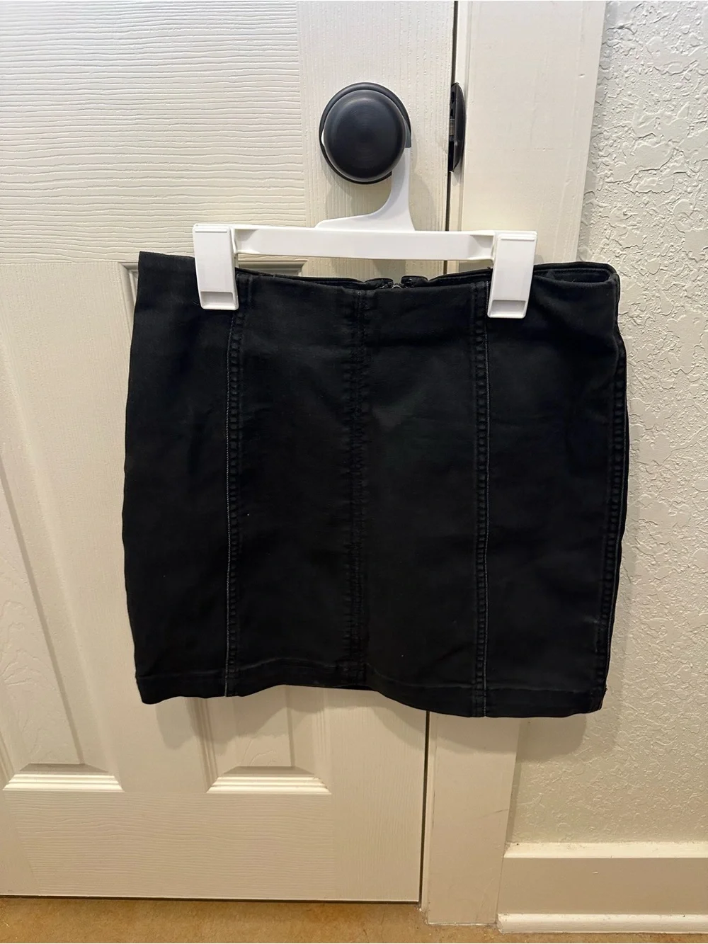 Free People Black Women's Mini Skirt